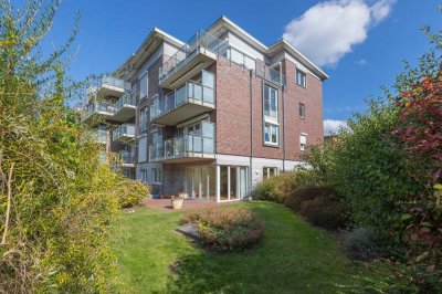 Großzügige 4-Zimmer-Erdgeschosswohnung mit Terrasse und TG-Stellplatz in ruhiger Lage von Rendsburg