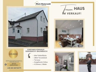 Charmantes Einfamilienhaus mit Einliegerwohnung – kompakt, gepflegt & vielseitig nutzbar