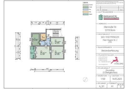 Sanierte 3-Zimmerwohnung in Trier, Peter-Wagner-Str. 2, 2. OG links