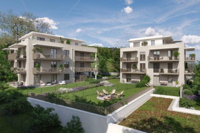MIETKAUF-OPTION: Traumhafte 3-Zimmer-Wohnung mit SW-Balkon | SÜDBLICK Eggenberg