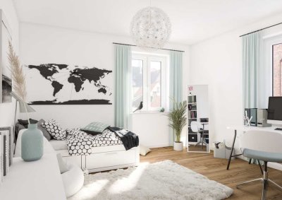 Ab sofort - WG Zimmer im Studentenwohnheim (un­mö­b­liert)