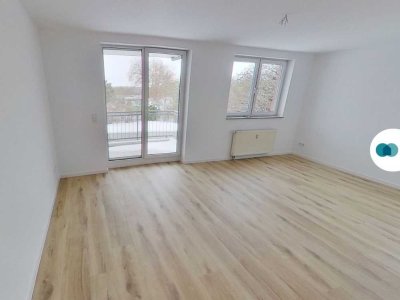 Erholung pur: Entspanntes Wohnen in 2-Zimmer-Wohnung mit Balkon in Wismar