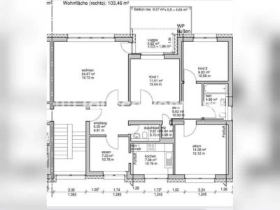 Tauschwohnung: Bonn, Endenich: Geräumige 4-Zimmer-Wohnung