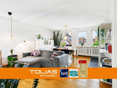 Perfekte Harmonie: Altbau trifft Moderne – stilvolle 3-Zimmer-Wohnung in Toplage des Lehenviertels