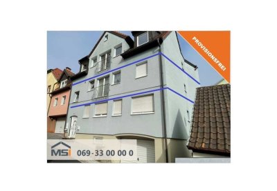 4 Zimmer-Wohnung mit Terrasse und Stellplatz – zentral gelegen in Münnerstadt