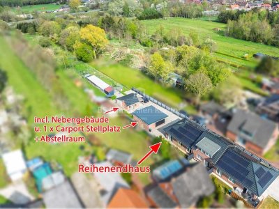 Top gepflegtes Reihenendhaus mit gr. Grundstück, PV Anlage, Carport und Nebengeb. in ruhiger Wohnlag
