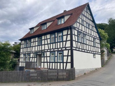 Charmante 3,5-Zimmer-Wohnung mit Fachwerkflair und Wohlfühlatmosphäre in Stettbach