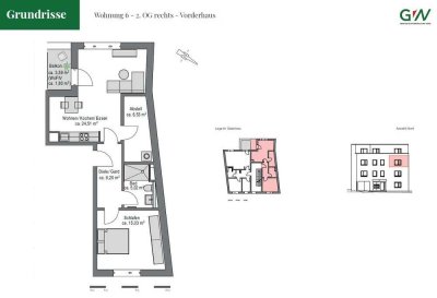 Neubau-Erstbezug (!) Etagen-Whg. in urbaner Lage von Hamburg-Lurup