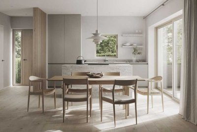 Neubau: Besonders großzügige 4-Zimmer-Wohnung mit umlaufendem Balkon und Loggia