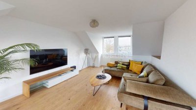 Lichtdurchflutete Dachgeschosswohnung mit Loft-Charakter