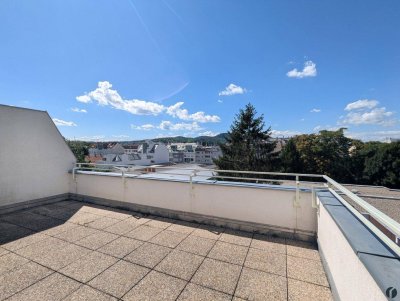 2 uneinsehbaren Terrassen! 2-Zi-Apartment zentral &amp; nahe Erholungsgebiet Donauinsel!