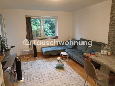 Tauschwohnung: Schöne 3 Zimmer Wohnung mit Balkon und Blick ins grüne