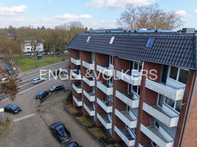 Attraktive, gepflegte Wohnung in der 3. Etage mit drei Balkonen und hochwertiger Küchenausstattung