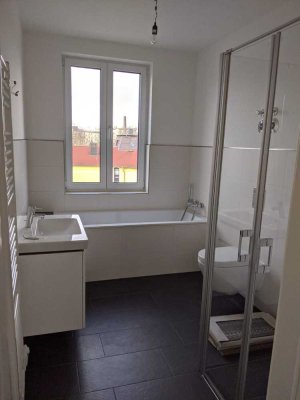 Zweitbezug mit Balkon: schöne 3-Zimmer-DG-Wohnung in Eberswalde