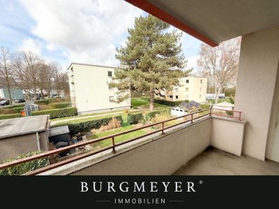 DORTMUND-DORSTFELD: Wohnung mit Balkon und grünem Ausblick – viel Potenzial zur individuellen Gestal