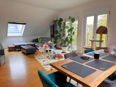 Exklusive 3-Zimmer-DG*VERKAUFt* mit Dachterrasse & Aufzug – Effizienshaus 55