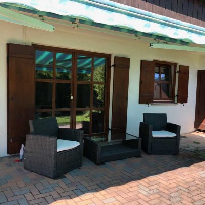 Renovierte EG-Gartenwohnung mit EBK in Marquartstein