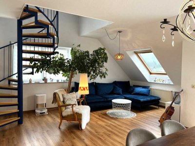 Maisonettewohnung mit Balkon, Aufzug & Garage