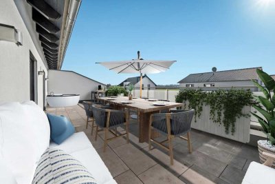Exklusive 3-Zimmer-Neubauwohnung mit großzügiger Terrasse