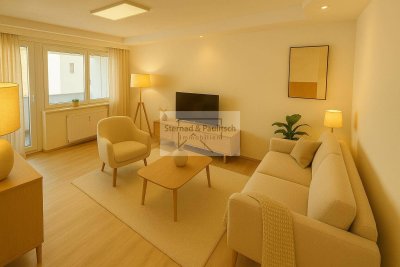 Modern sanierte 3-Zimmer-Wohnung in begehrter Lage von Klagenfurt