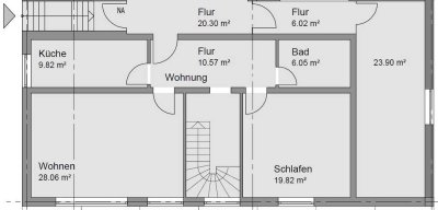 Attraktive und gepflegte 3-Raum-Wohnung in Hameln
