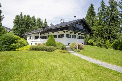 LANDHAUSVILLA - Seeliegenschaft in Bad Wiessee in Alleinlage