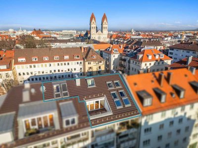 Einzigartige, sehr ruhige, klimatisierte 3,5 Zi. Maisonettewohnung
