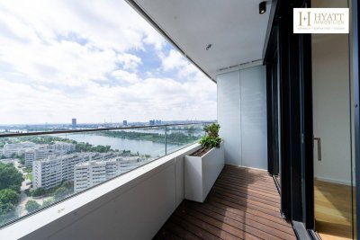 Danubeflats – Österreichs höchstes Wohnhochhaus mit atemberaubendem Ausblick, exklusivem Spa und urbanem Luxus direkt an der Neuen Donau