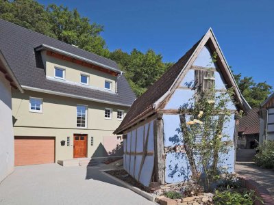 Historisches Fachwerkhaus trifft modernen Wohnkomfort