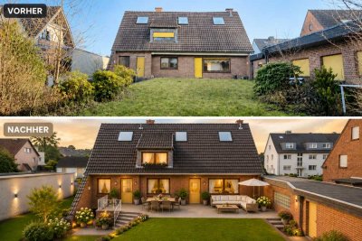 119 m² & 135 m² - Zweifamilienhaus am Wald – ein Zuhause für Familie, Garten & Tiere.
