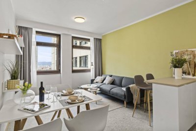 Hochwertige 2-Zimmerwohnung mit exklusiven Extras wie Pool, Gym, Spa &amp; Dachterrasse!