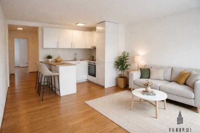 Attraktive Kapitalanlage: Vermietete 3-Zimmer-Wohnung mit Terrasse, Gartenanteil und Rendite von ca.