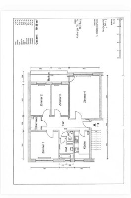 2 2/2 Zimmer Wohnung, Balkon, Vollbad