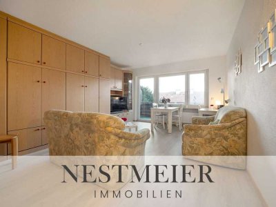 Hochwertiges 1-Zimmer-Apartment mit Ostbalkon – stilvoll ausgestattet in ruhiger Lage von Bergen