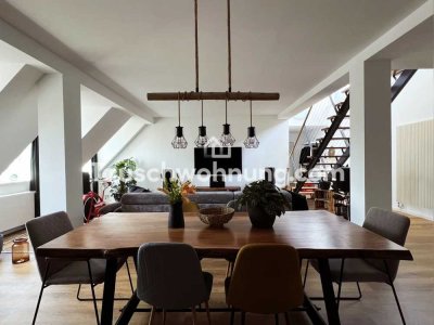Tauschwohnung: Einzigartige Maisonette im Waldstraßenviertel