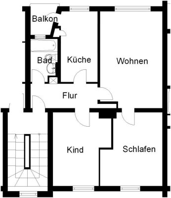 3-Raum-Wohnung sucht neue Mieter!