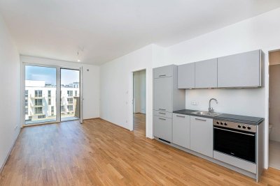 ADELE - 2-Zimmerwohnung mit Balkon + hauseigenem Fitnessstudio, Pool &amp; Gemeinschaftsdachterrasse!