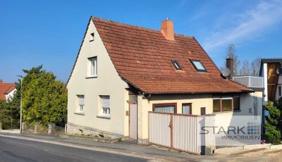 Altes Haus sucht junge Familie - großer Garten, viel Stauraum und 2 Garagen!