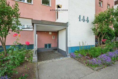 Charmante 1-Zimmer-Wohnung mit Loggia 
in zentraler Lage von Stuttgart-Möhringen