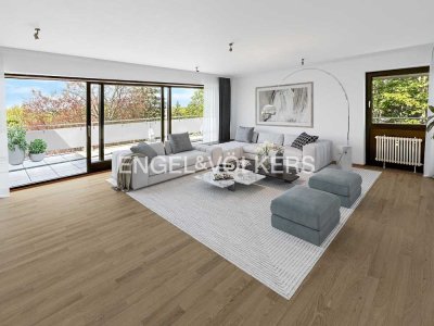 Penthouse-Wohnung im begehrten Villenviertel von Heidelberg