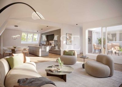 Penthouse der Extraklasse in der Manteuffel Residenz | Eigener Aufzug und Terrasse