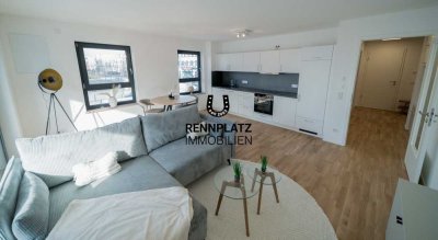 WE1.3 | Möblierte 2-Zimmer-Wohnung mit EBK und Süd-Balkon im Palais Candis. Frei ab 01.07.