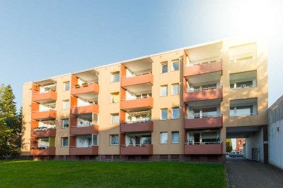 Zentrale gepflegte 2-Zimmer-Wohnung mit Balkon am Flötenkiel in Bremerhaven-Lehe!