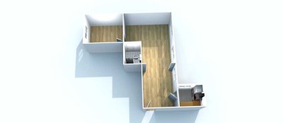Zentrale 2-Zimmer-Wohnung in St. Johannis