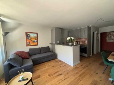 Vollmöbilierte stilvolle Wohnung Top ausgestattet sofort (117)