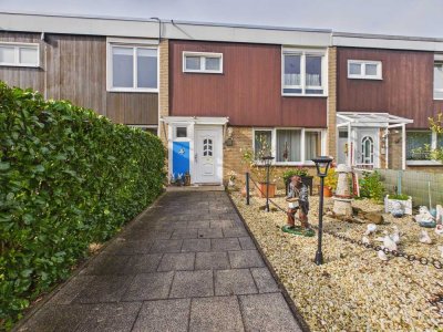 Gepflegtes 4-Zimmer-Reihenmittelhaus mit großem Garten in unmittelbarer Waldnähe