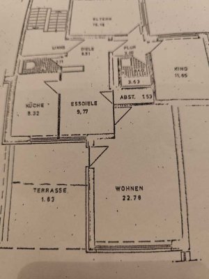 Gut geschnittene und gepflegte 4-Zimmer-Wohnung in Bonn