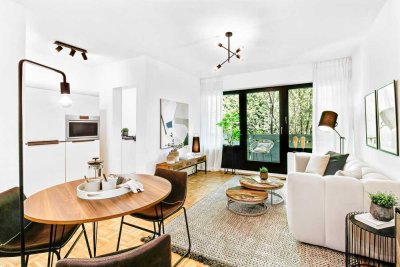 Design-Juwel in Münster: Bezugsfrei & frisch renoviertes Apartment mit Stellplatz