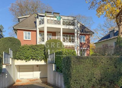 Tolle 3-Zi.-Eigentumswohnung mit Süd-Balkon und TG-Stellplatz fußläufig zum Blankeneser Markt