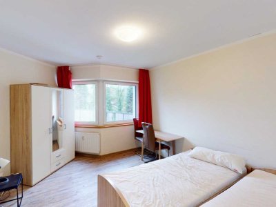 Möbliertes Zimmer in Männer-WG zentraler Lage für Studenten und Azubis